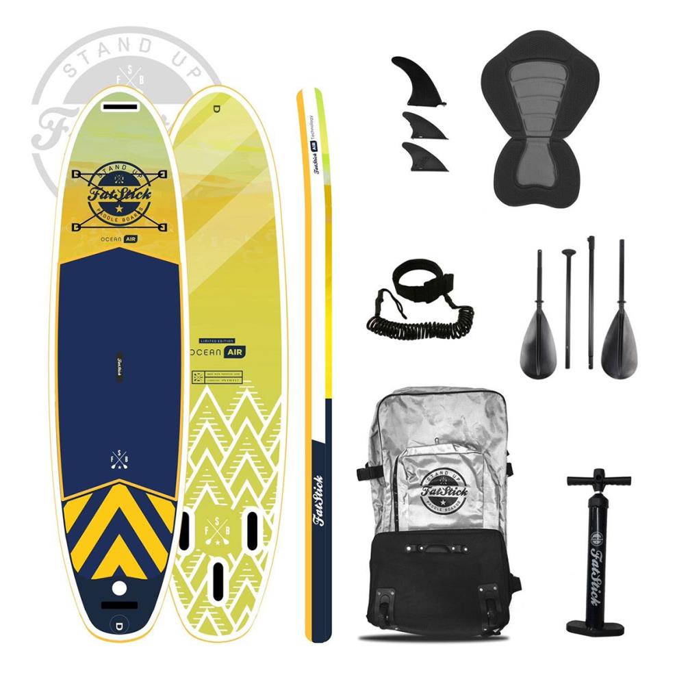 FatStick Pure Art All-Around iSUP & Seat 10' 6